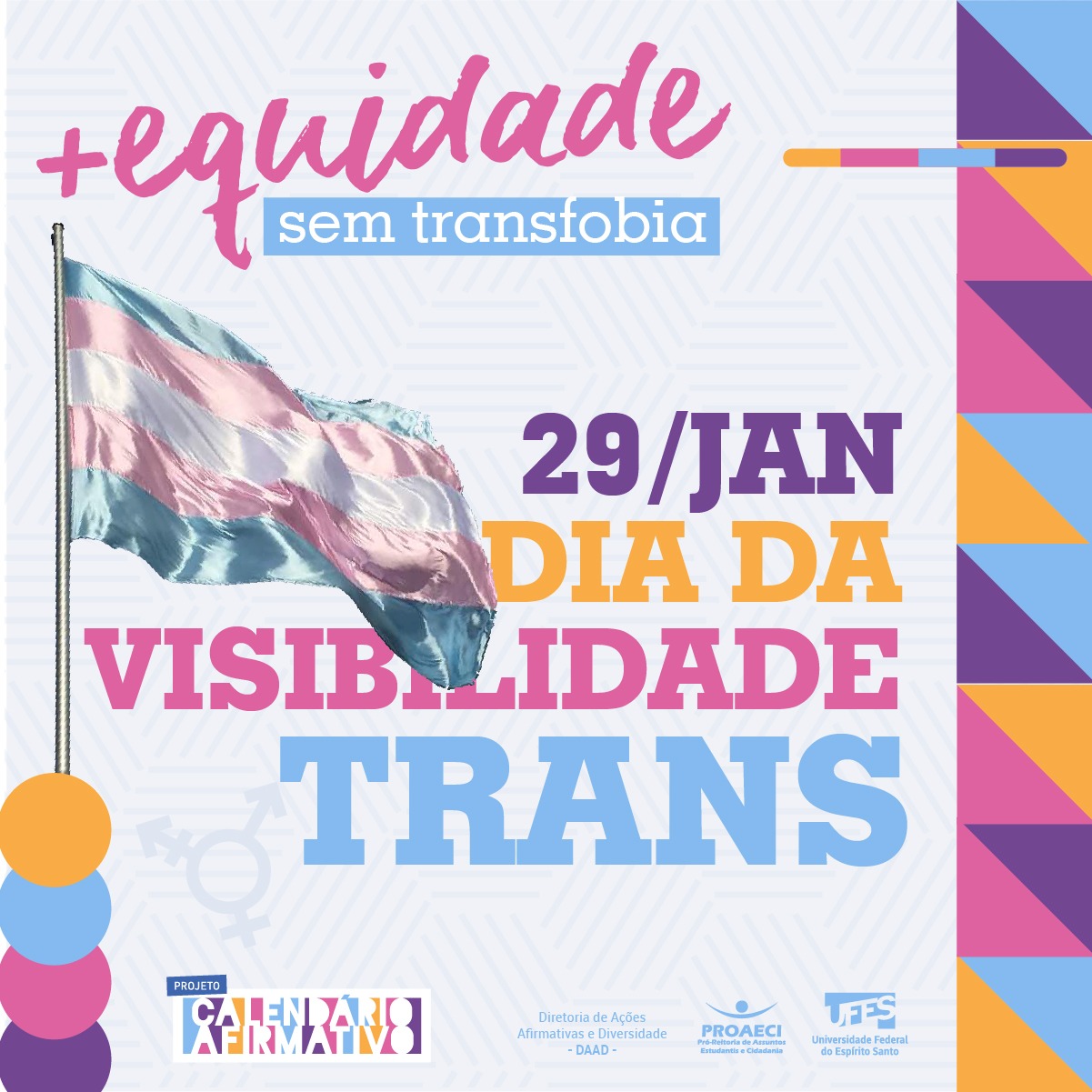 Hucam celebra Dia da Visibilidade Trans — Empresa Brasileira de