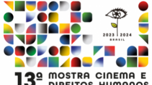 Logomarca da 13ª Mostra Cinema e Direitos Humanos no Espírito Santo