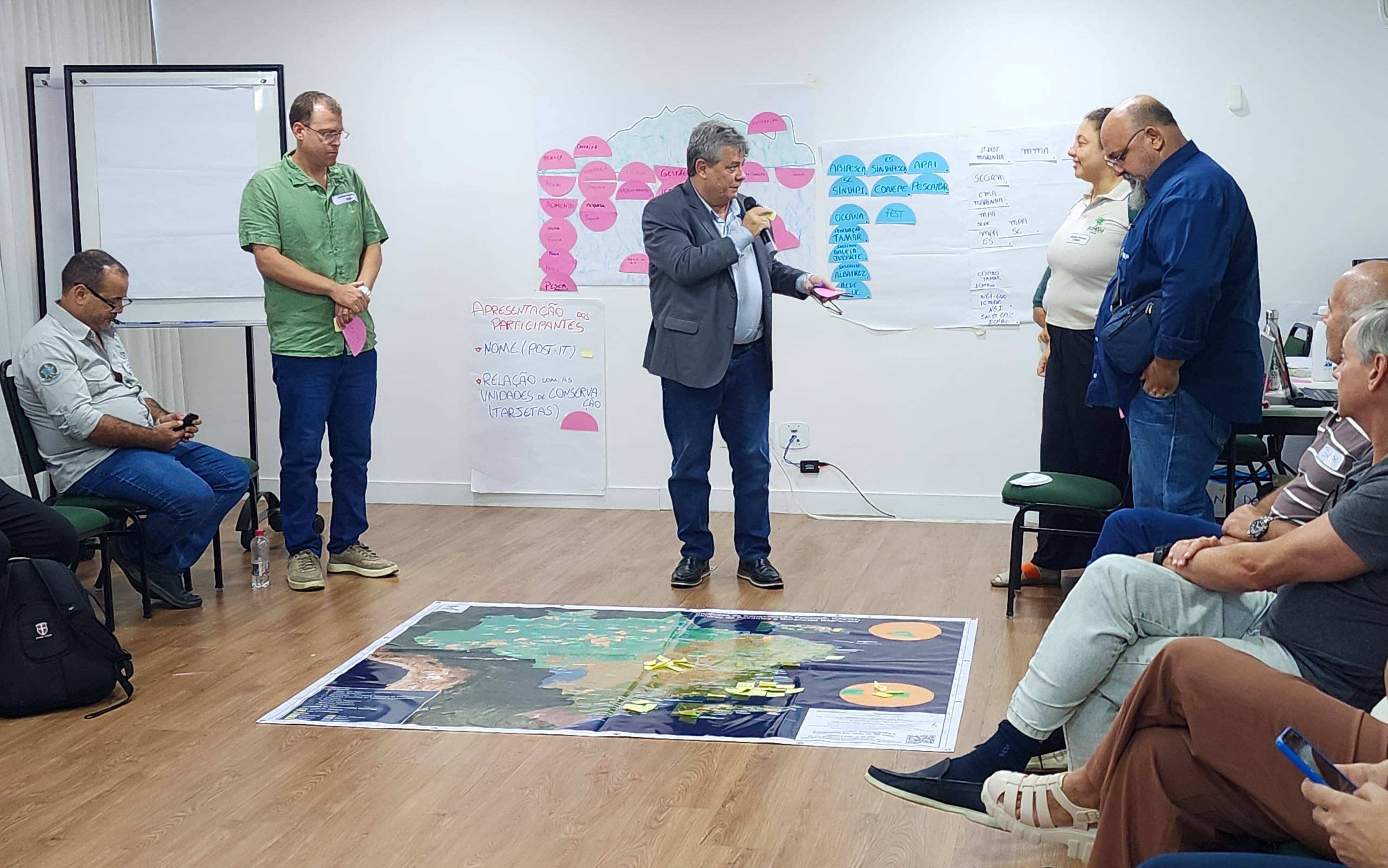 Na reunião, o reitor Eustáquio de Castro falou sobre a importância da participação da Universidade no conselho. O reitor da Ufes fala sobre a importância da participação da Universidade no conselho.