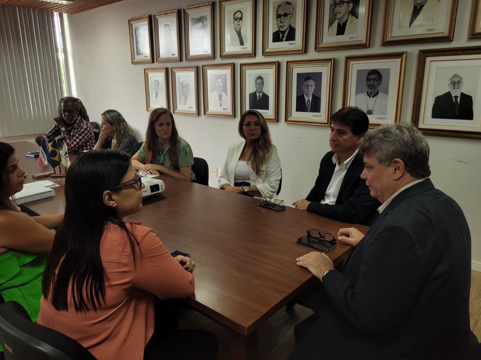 Foto da reunião