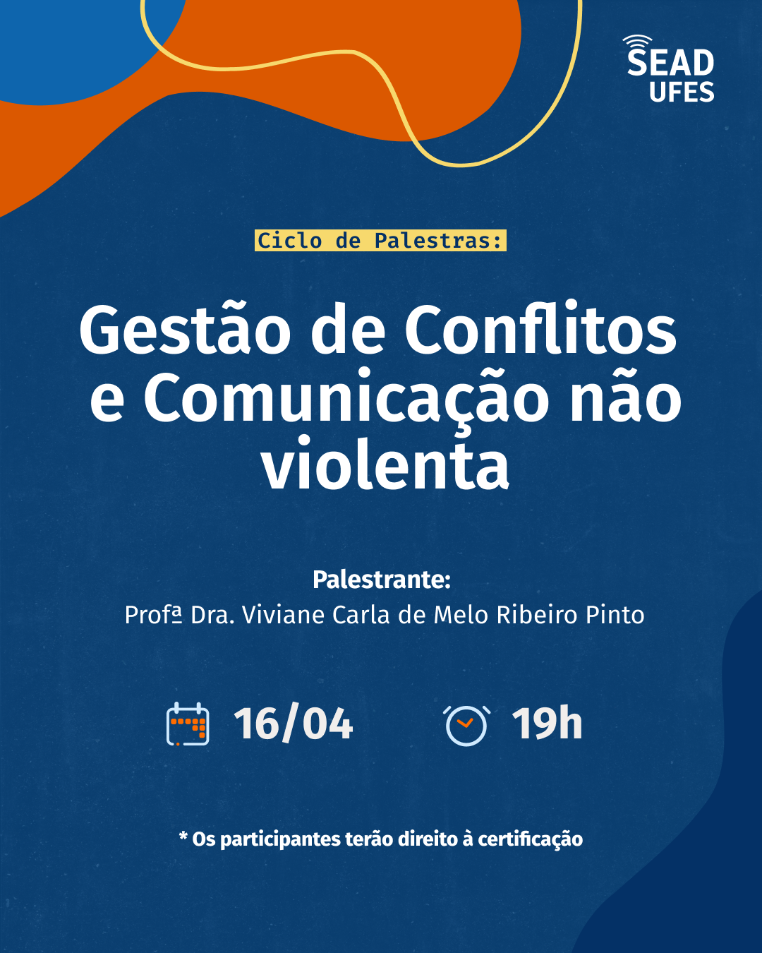 Cartaz de divulgação do evento