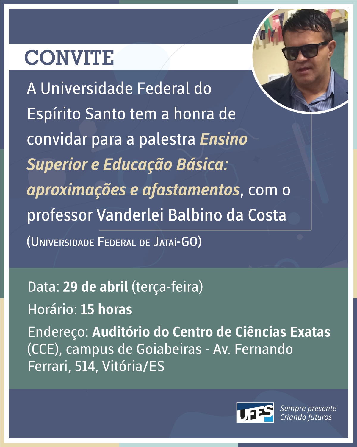 Cartaz de divulgação do evento