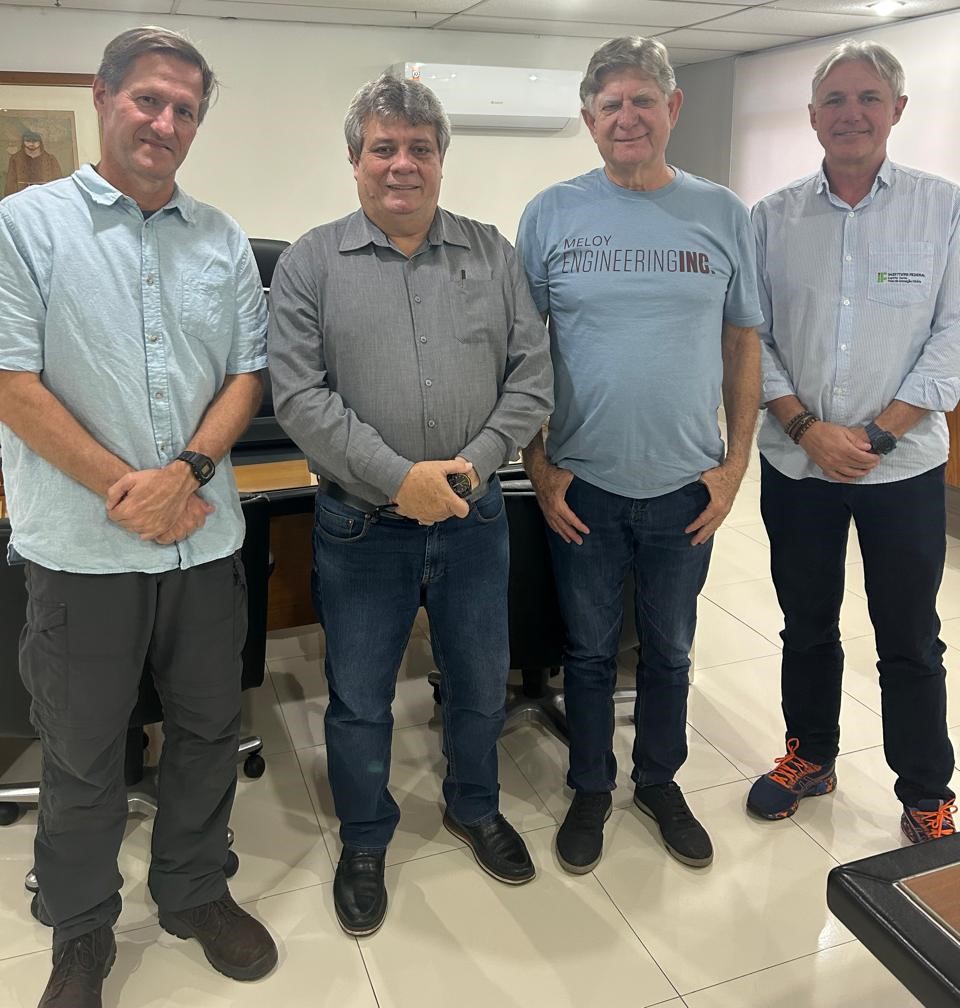 Na foto, André Ferreira, Eustáquio de Castro, Jadir Pela e Marcelo Schmidt.
