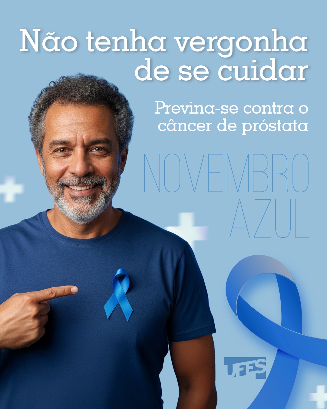 Cartaz da campanha novembro azul