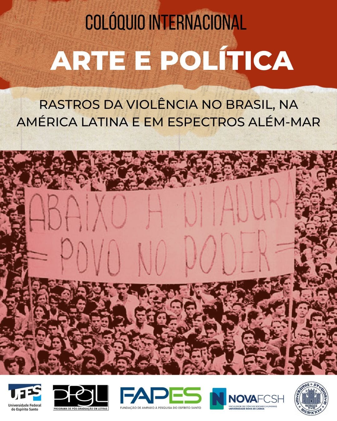 Cartaz de divulgação do evento