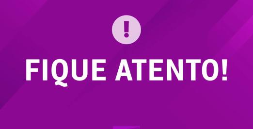 Imagem escrita fique atento