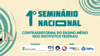 Cartaz de divulgação do seminário