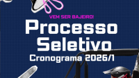 Cartaz de divulgação das inscrições