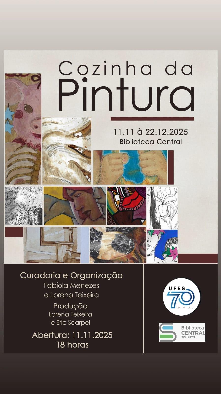 Cartaz de divulgação da exposição