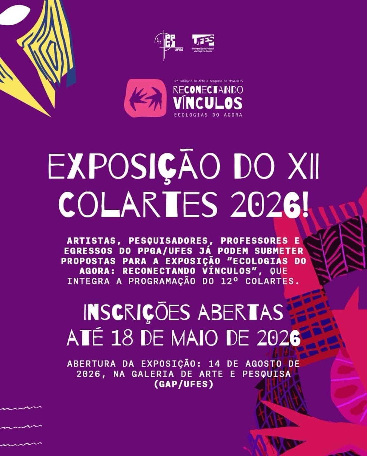 Cartaz de divulgação do evento