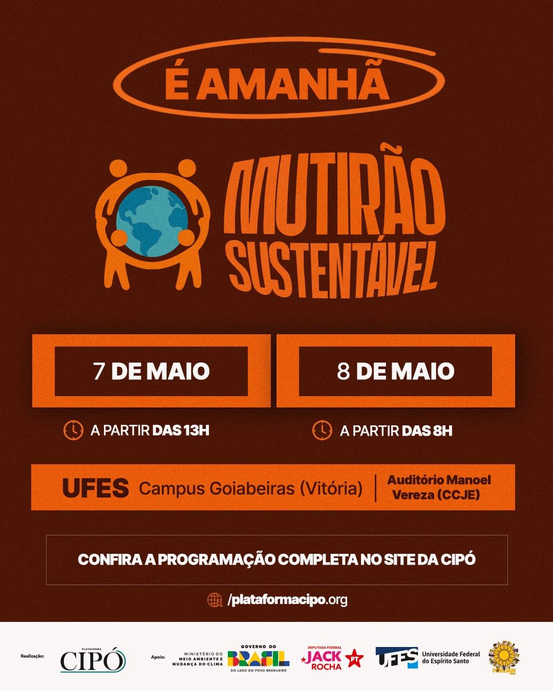 Cartaz de divulgação do evento