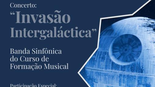 Cartaz de divulgação do concerto