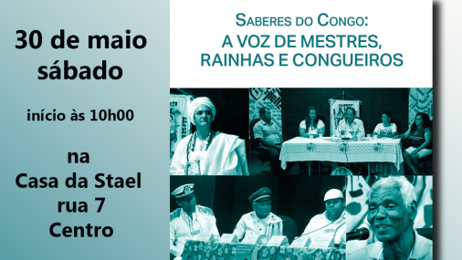 Imagem do convite para o lançamento do livro