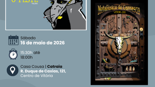 Cartaz de divulgação do lançamento